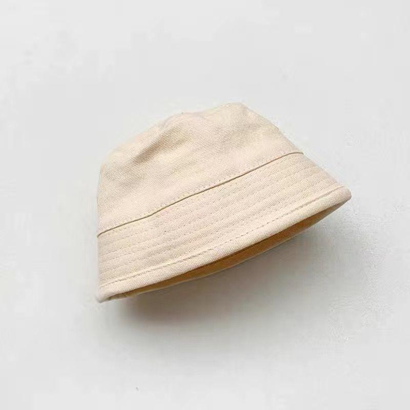 Fisherman Fashion Kids Hat Cotton Warm Bucket Style For Toddler Outdoor Hat Warm