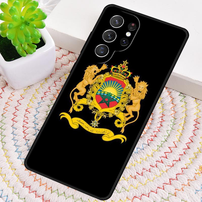 Флаг Марокко Марокканский Уникальный Силиконовый Чехол Для Телефона Для Samsung Galaxy note 10 pro S26 S25 S24 S23 S22 S21 Plus S25Ultra Capa Чехол