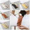 PU Leather Glasses Bag Anti-lost Eyeglasses Holder Creative Sunglasses Case  Students