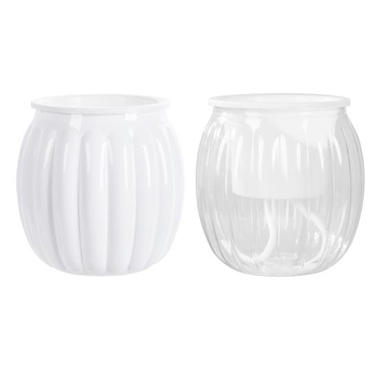 Пластиковый цветочный горшок с автополивом, устойчивый к погодным условиям, с защитой от УФ-лучей, автоматическая система полива, горшок для растений