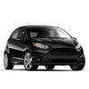 Fit For Ford Fiesta 2011-2017 Door Side Rear View Mirror Cover Trim Glossy Black