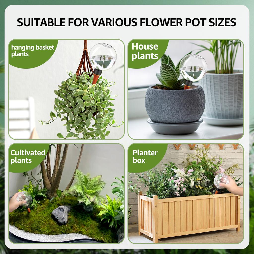 2/4 шт 500 мл автоматическая система капельного орошения самополивающиеся лампы для полива растений для садовых цветов шары для полива растений устройства