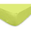Fitted Sheet - Cotton - 140x190 Cm - Anise Green - 25 Cm Pockets - Washable 60°C