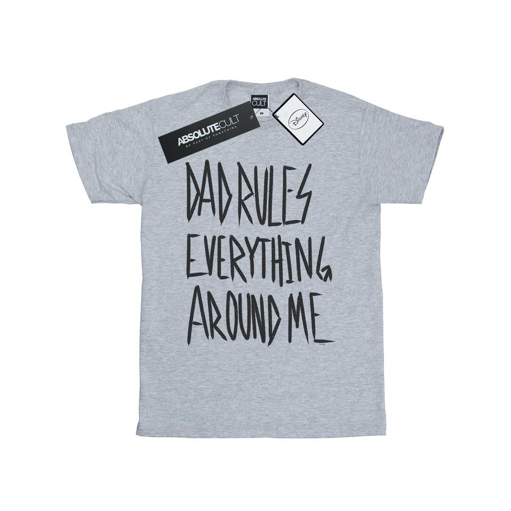 Disney Womens/Ladies The Lion King Dad Rules Everything Cotton Boyfriend T-Shirt
