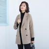 100% Wool Women Jacket Autumn Wool Blazer Handmade Pea Coat Winter Warm Wool Coat