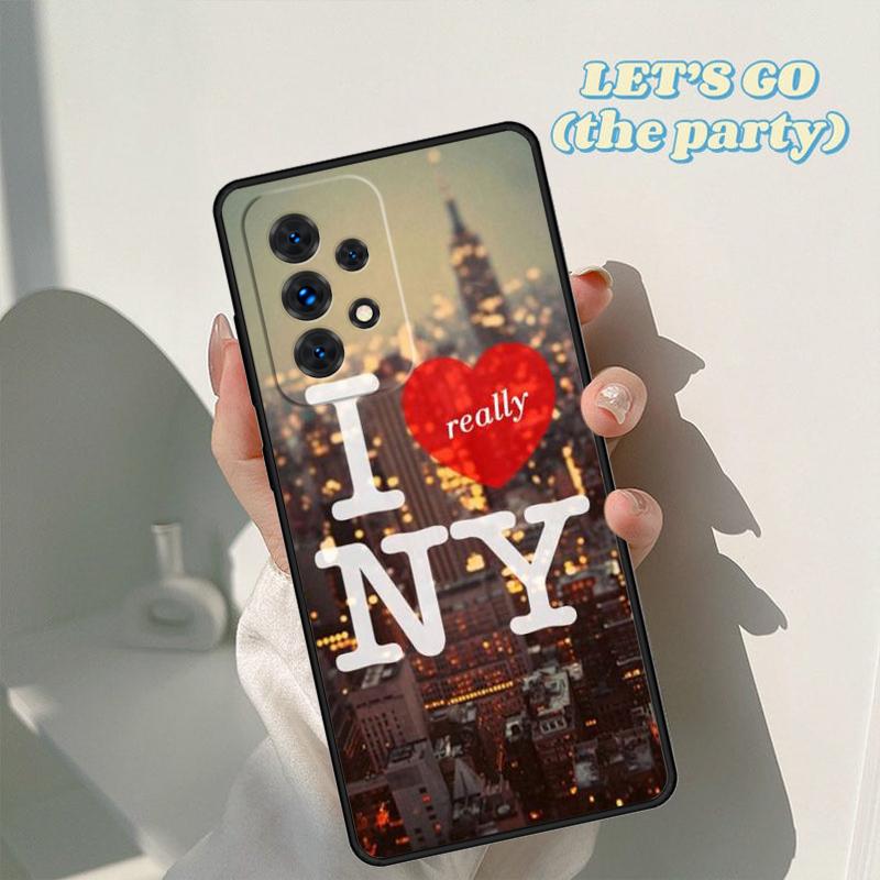 Чехол для телефона New York City Для Samsung Galaxy A42 A31 A40 A51 A71 A32 A80 A91 A52 A72 A73 A20e A21S A50 A70 A11 A12 Чехол