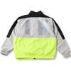 Nike Color Block Logo Print Stand Collar Zip Long Sleeve Jacket Men jackets Gray CQ0247-011