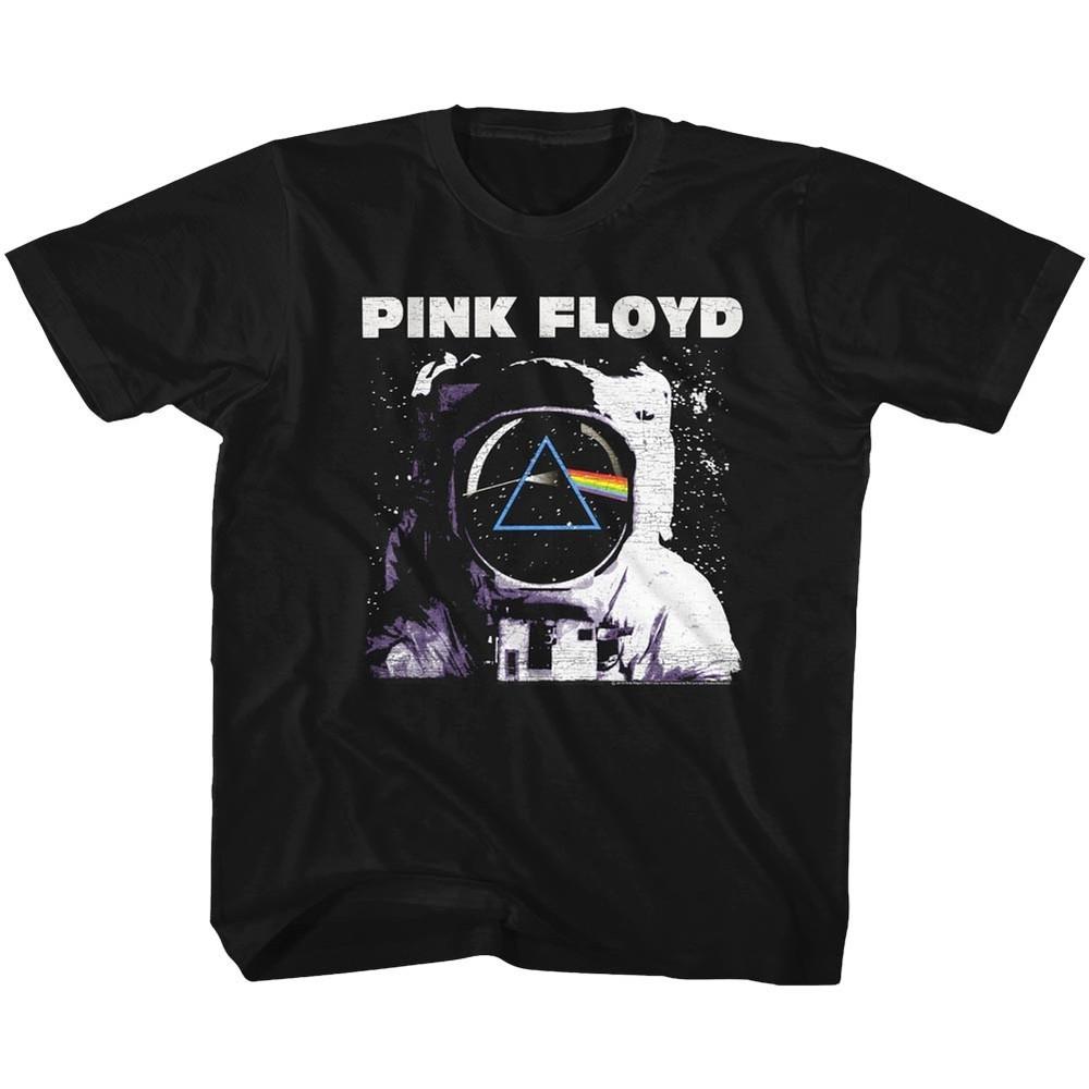Футболка для подростка Pink Floyd Dark Side Of The Moon Астронавт, размеры 2T-YXL, Унисекс футболка для психоделической музыки
