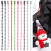 50/100PCS DIY Key Chain 10cm Label Hand Tag Connector Colorful Key Ring Accessory  Doll