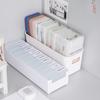 Ящик для хранения чехлов для мобильных телефонов, студенческое общежитие, настольная косметика, прямоугольная стойка для хранения канцелярских принадлежностей, переносная корзина для хранения