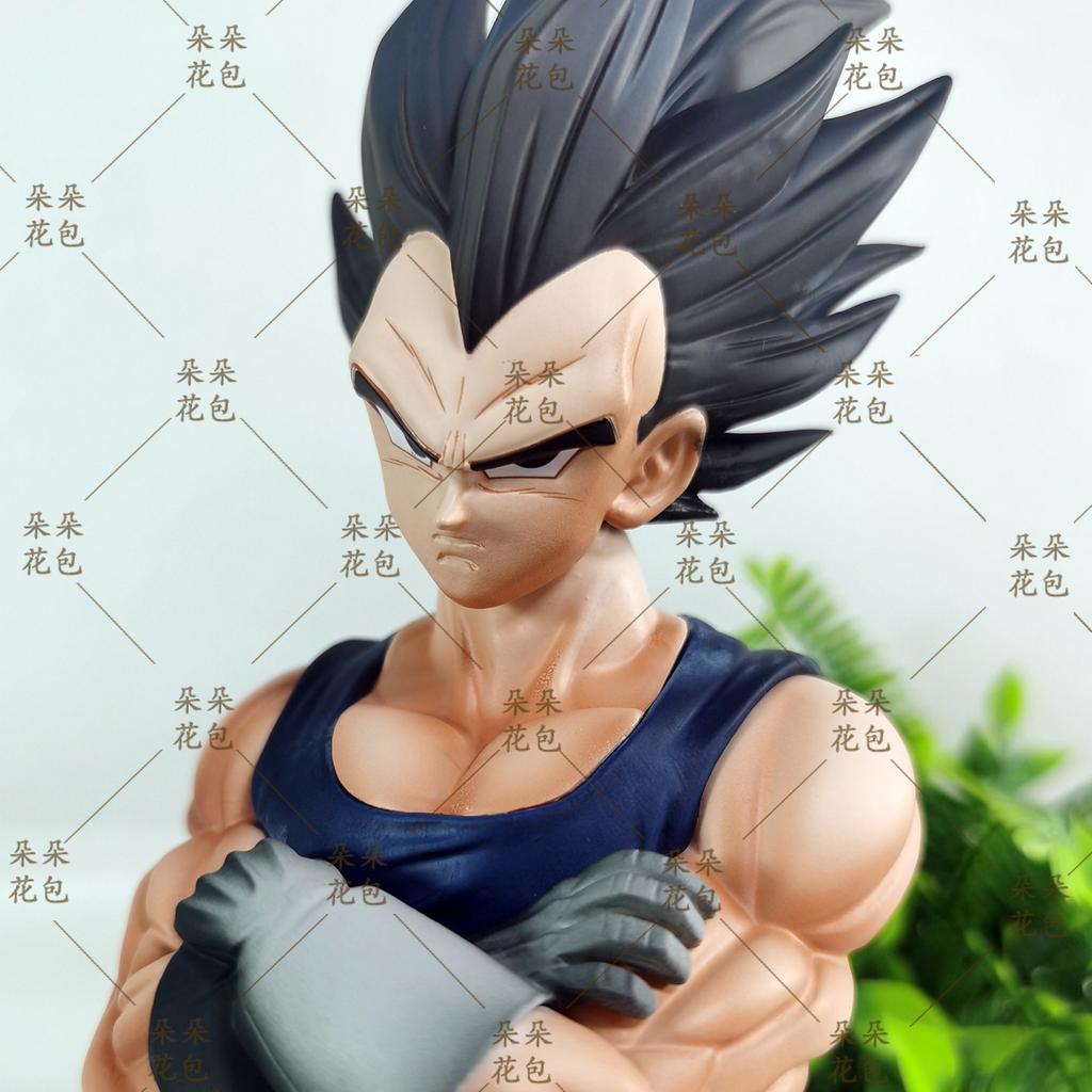 Dragon Ball Vegeta GK Figure Super Saiyan Angel Form Collectible Anime Statue With Bust Ornament Desk Decor For Otaku Anime Fans