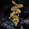 3D Printed Chinese Dragon Figurine Movable Joints Golden Loong Figure Articulated Dragon Model Fidget Toy Desktop Decoration Ornament