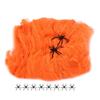 Colorful Halloween Spider Web Stretchable Cotton Cobwebs Elastic Scary Party Scene Props for Halloween Christmas Eve Parties