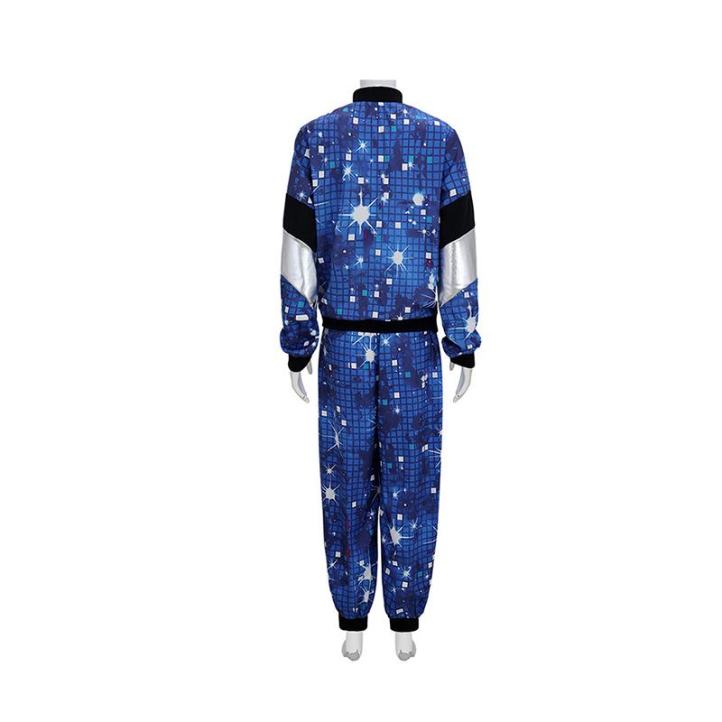 Аниме 90-х 80-х Костюм Хиппи Диско Уличная Танцевальная Форма Косплей Ретро Фэнтези Нарядная Вечеринка Одежда Винтажный Спортивный Костюм Кос