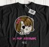 K-Pop Attitude! Смешная футболка с южнокорейским поп-артистом