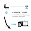 150Mbps USB WiFi Wireless Network Card  Rotatable LAN Adapter Network Card Ethernet Dongal Wireless Antenna Laptop TV Set-top Box Receiver