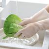 1 пара Многоразовые Полупрозрачные ПВХ Кухонные Водонепроницаемые Для Мытья Посуды Бытовых Задач Моющие Перчатки Кухонные Перчатки