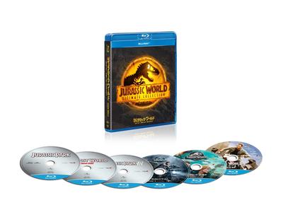 Коллекция Blu-ray из 6 фильмов «Мир юрского периода» (Набор из 6 дисков) [Блю рей]