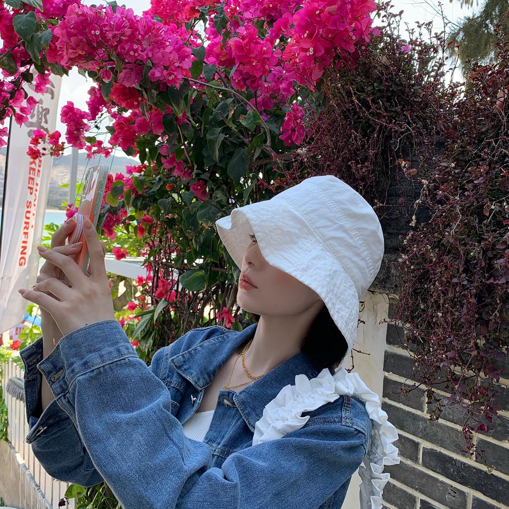 Модная летняя панама из хлопка для женщин Стильная дышащая защита от солнца