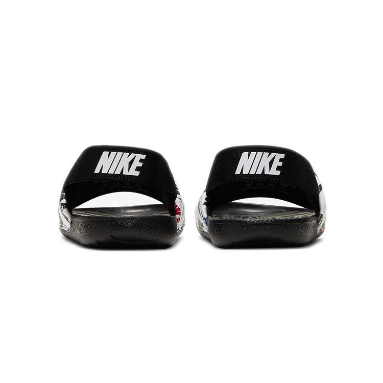 Nike Kawa Slide Низкие кроссовки для малышей Черно-белые Младенцы и малыши CW3360-010