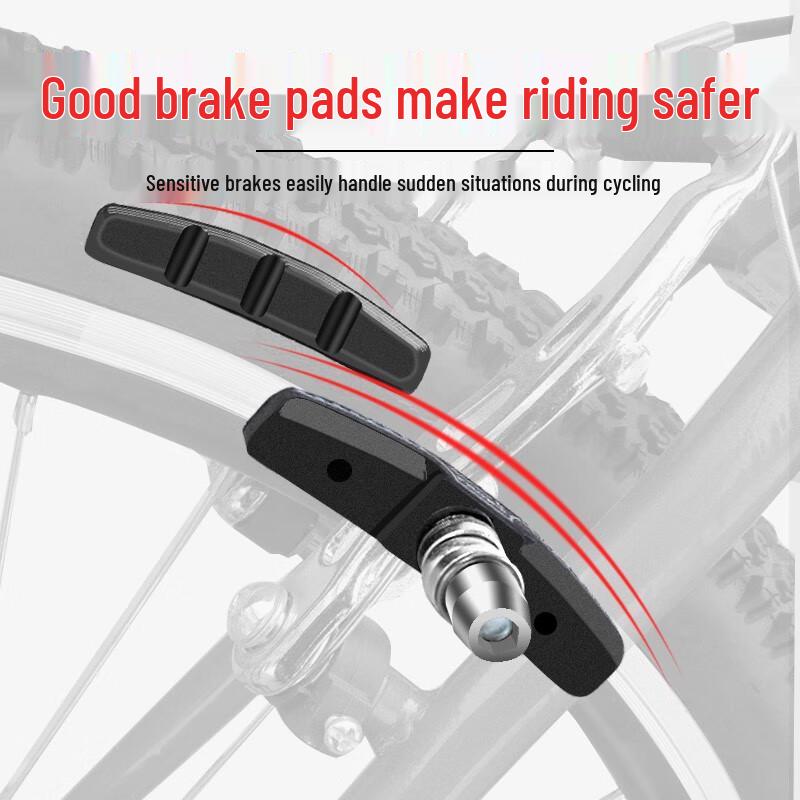 BIKEBROS Велосипедные V-образные тормозные колодки