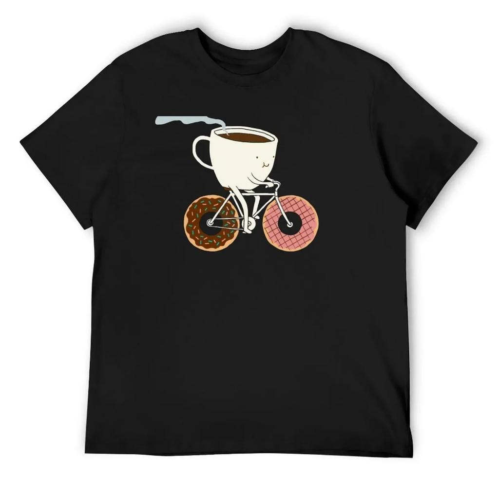 Coffee and Donuts T-Shirt T-shirts man funny gifts football t shirt man clothes outfits for men
