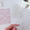 3D Star Heart Crystal Stickers Kids Diy Decoration Self Adhesive Jewelry Crafts Sparkly Rhinestone Stickers Girls Gifts