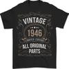 80th Birthday Limited Edition 1946 Unisexs TShirt 100 Cotton