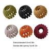 Birdnest Hairclip Decoration High Ponytail Grab Clip Hairband Claw Ornaments Hairpin Hair Styling Accessory for Working
