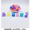 Acrylic Cartoon Rabbit Elf Crystal Bead Collection