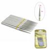 10pc/set Nail Drill Bit Rotary Bits Daimond Nail Polisher For Electric Manicure Machine Milling Cutter Bur Nail Art Tool Accessories