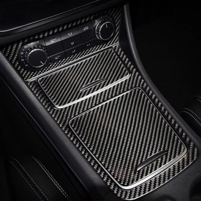 For Mercedes Benz A Class W176 GLA X156 CLA Accessories Car Interior Air Conditioning CD Console Panel Cover Trim Car Styling
