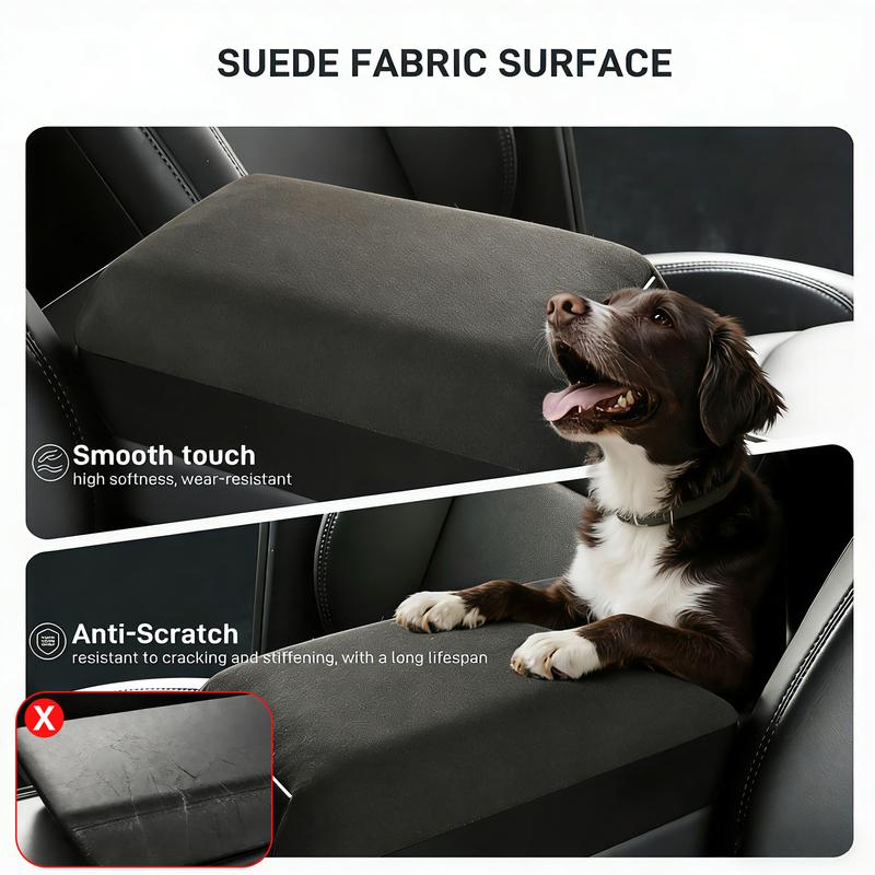 High Quality Center Console Armrest Cover Increase Height With Storage Function For Tesla Model Y Juniper 2025-2026