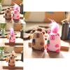 Adorable Capybara Animal Plush Toy With Pp Cotton Filling For Backpack Accessories