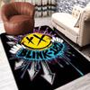 Colorful stylized symbols Rug Floor Mat for Living Room or Bedroom Soft and Comfortable Carpet a Gift for Birthday and Holiday.ZFF0913165