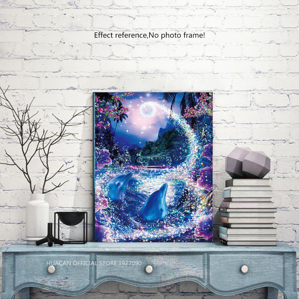 Алмазная вышивка Пейзаж Алмазная картина Полный круглый Прибытие Алмазная мозаика Распродажа Картина