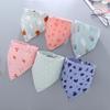 Baby Bibs Cotton Baby Feed Apron Triangle Cute Girls Boys Cartoon Scarf Collar Burp Accessories