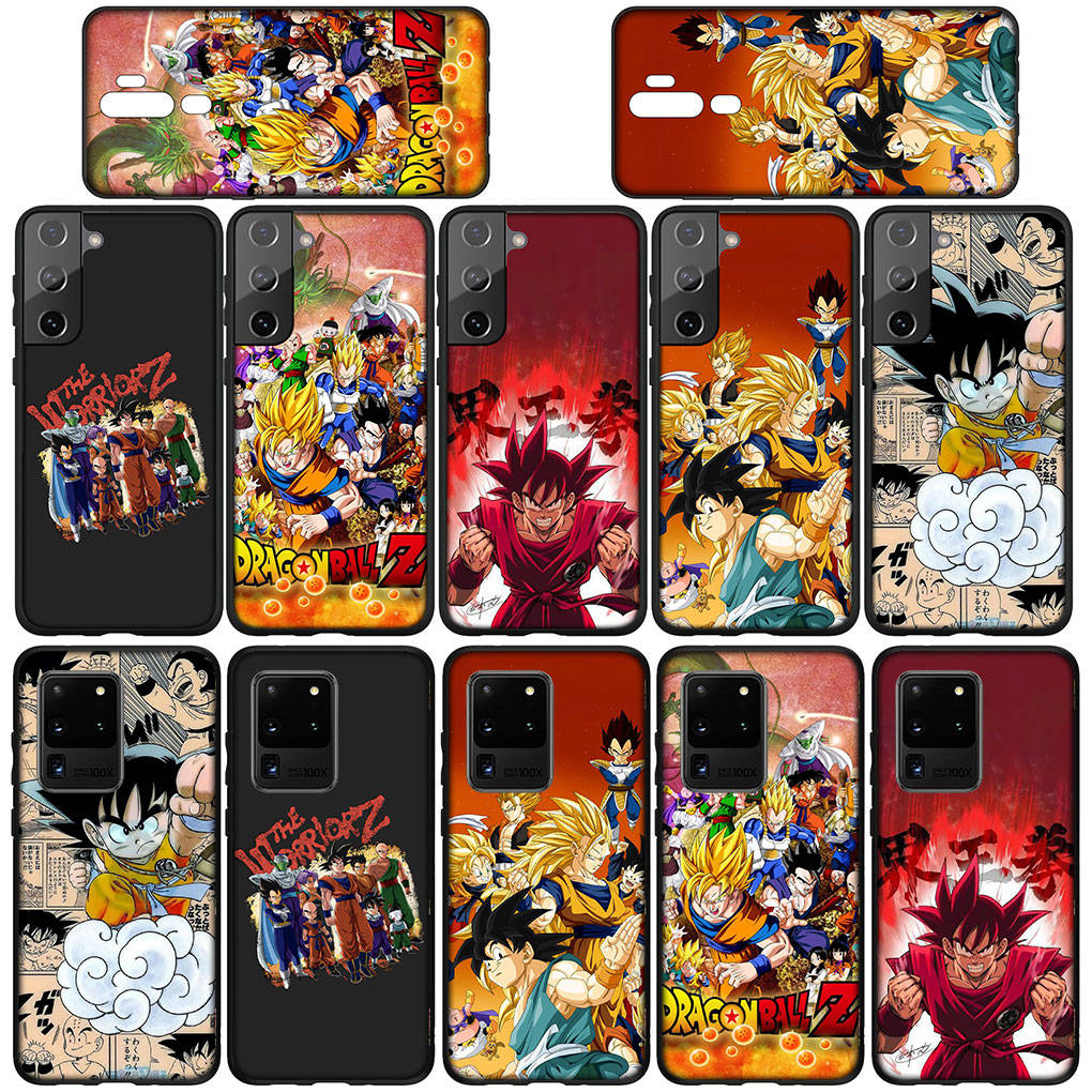 Чехол для телефона Samsung Galaxy S25 S24 S23 iPhone 16 15 Xiaomi Redmi Note 14 13 12 16E 11 Pro Max XR OPPO Moto Poster Dragon Ball Goku DragonBall Cover