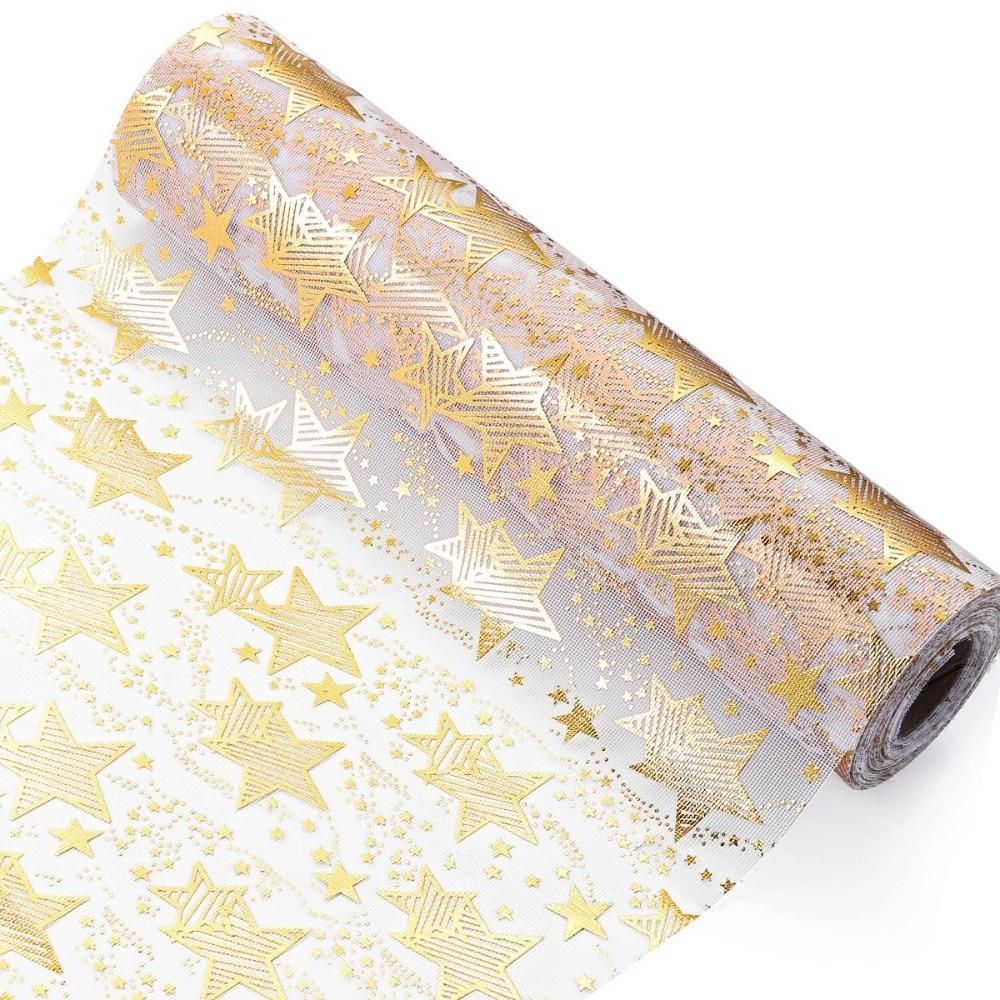 Glitter Sequin Christmas Table Runner Foil Mesh Roll Flag Tablecloth Gold Table Runner  Birthday