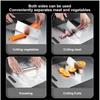 Stainless Steel Thickened Cutting Board Antibacterial Mildew-proof Kneading Dough Board Kitchen Fruit vegetable Cutting Board