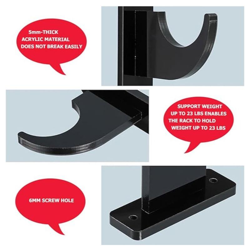 Настенный держатель для меча, вешалка для демонстрации светового меча катана, настенный крючок для меча, акриловая японская настенная стойка-держатель для меча