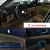 Подходит для '01-'05 Passat B5 Наклейки на консоль из углеродного волокна для интерьера