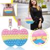 Push  Toy Pendant Bag ,Bubble  Toy Stress Relief Toys For Adult Kids