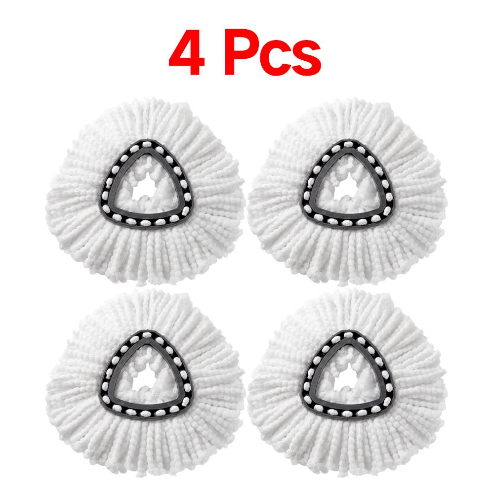 Белая насадка из микрофибры для швабры, сменные насадки для швабры с отжимом, сменная головка для швабры Vileda O-cedar