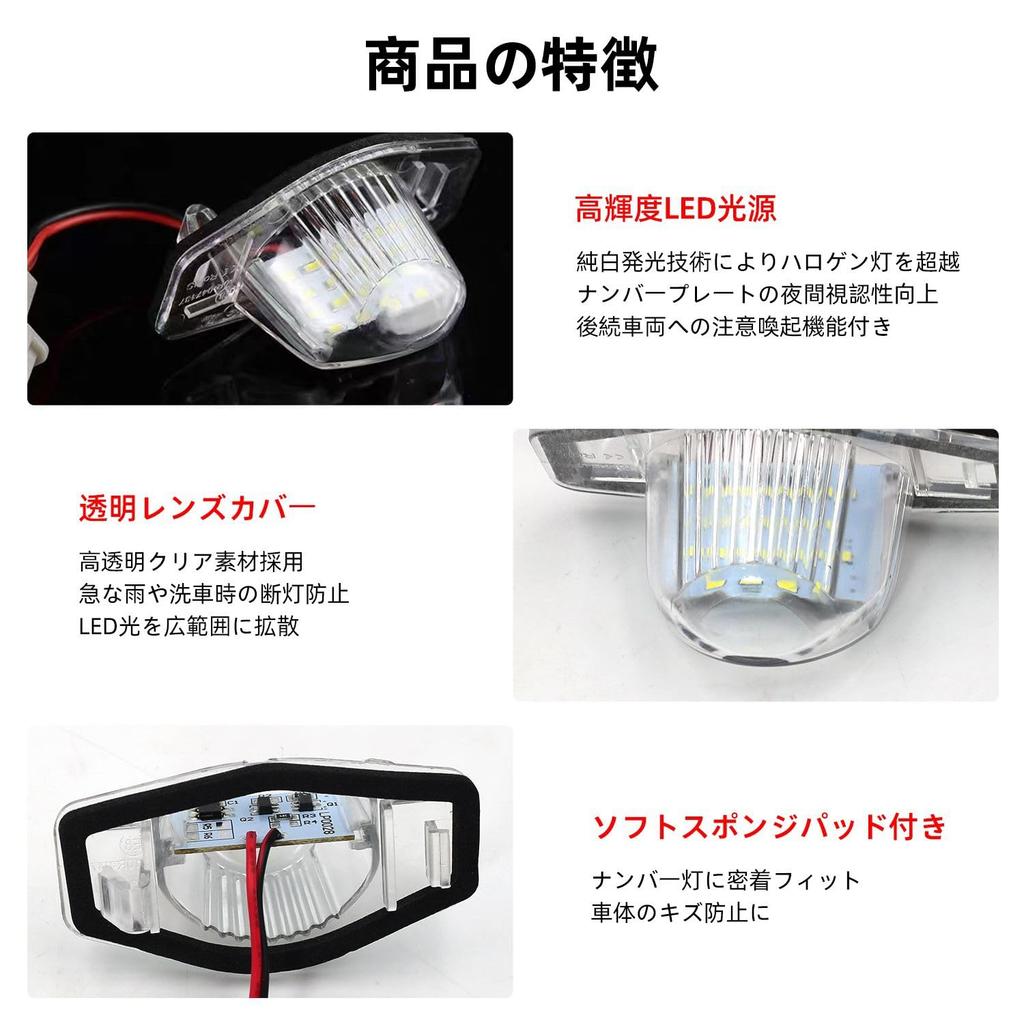 KKLM Светодиодный фонарь подсветки номерного знака Honda N Series JF1 Светодиодный задний фонарь подсветки номерного знака