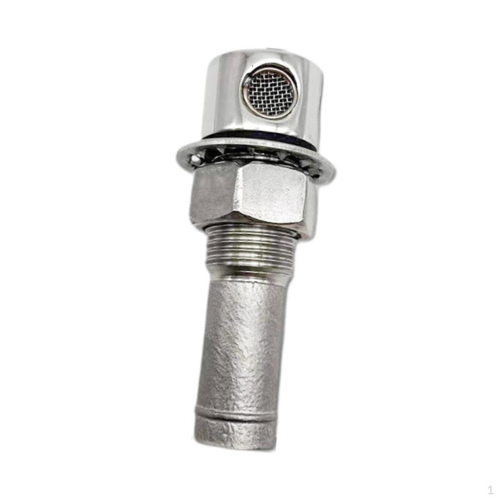 Marine Boat Fuel Tank Vent 16mm Hardware Fitting Spare Parts Stainless Steel