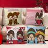 Cartoon M-Monchhichi Personalized Pillow Cover Kids Bedroom Wild Party Decor Pillowcase Kid Birthday Shower Gift