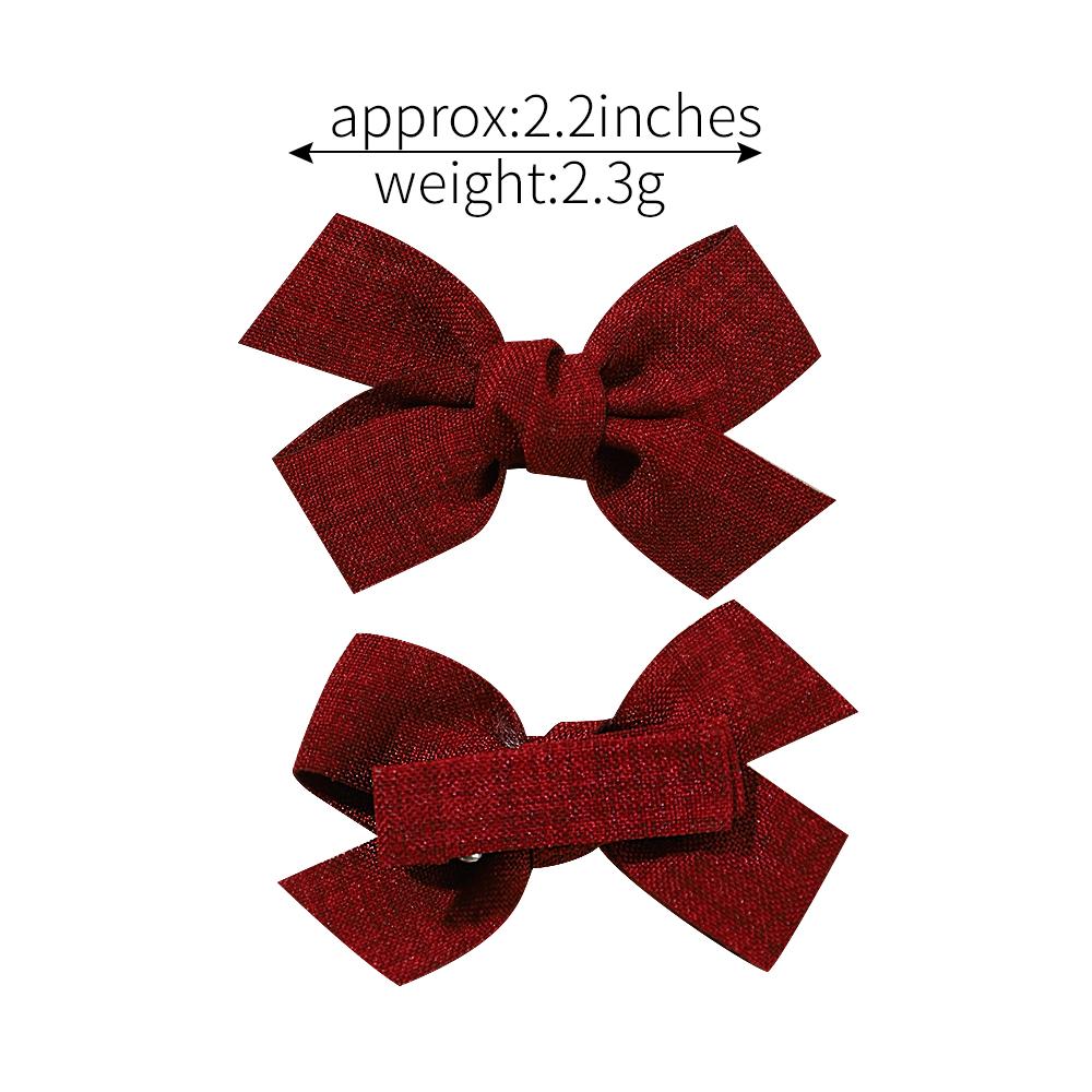 10 шт./набор Милые заколки для волос принцессы для девочек, банты для волос, безопасные нейлоновые заколки-зажимы, шпильки для младенцев, малышей, детей, детские аксессуары для волос