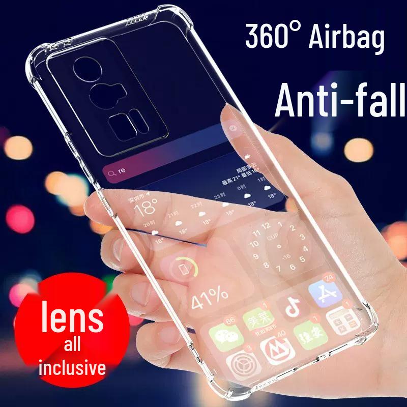 Clear Airbag Case for Redmi K80 Pro/Note 12 Pro