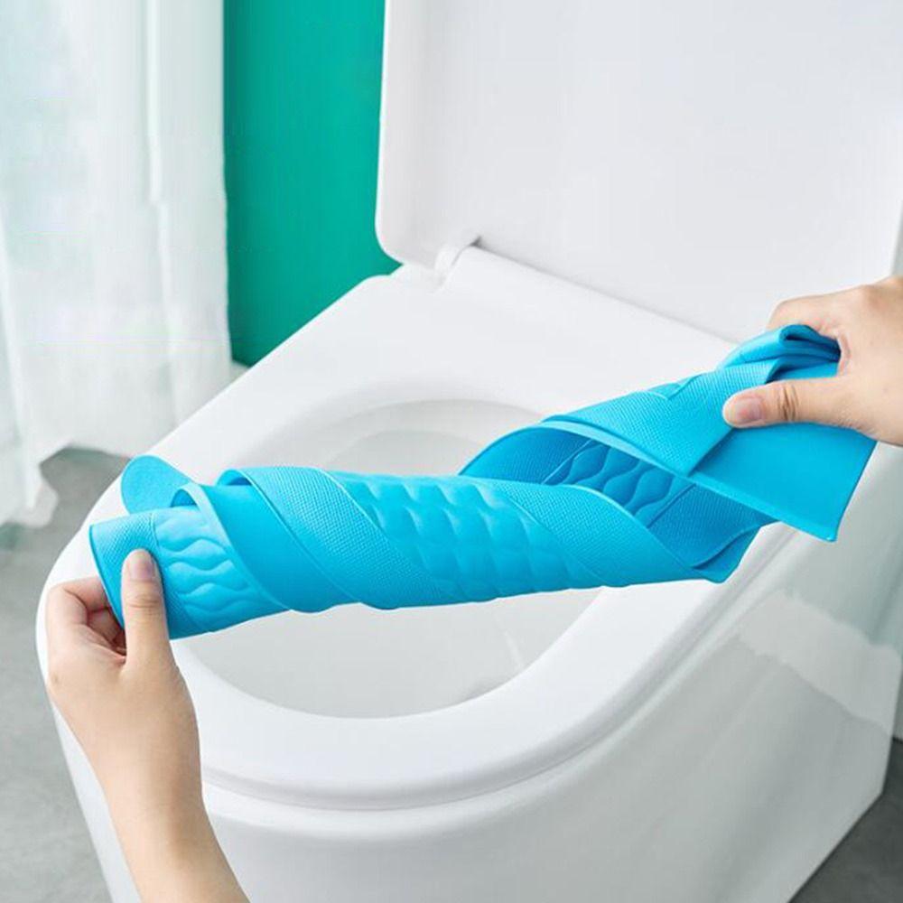 Household Silicone Reusable Toilet Cover Bathroom Accessories Toilet Seat Cushion Toilet Seat Pad